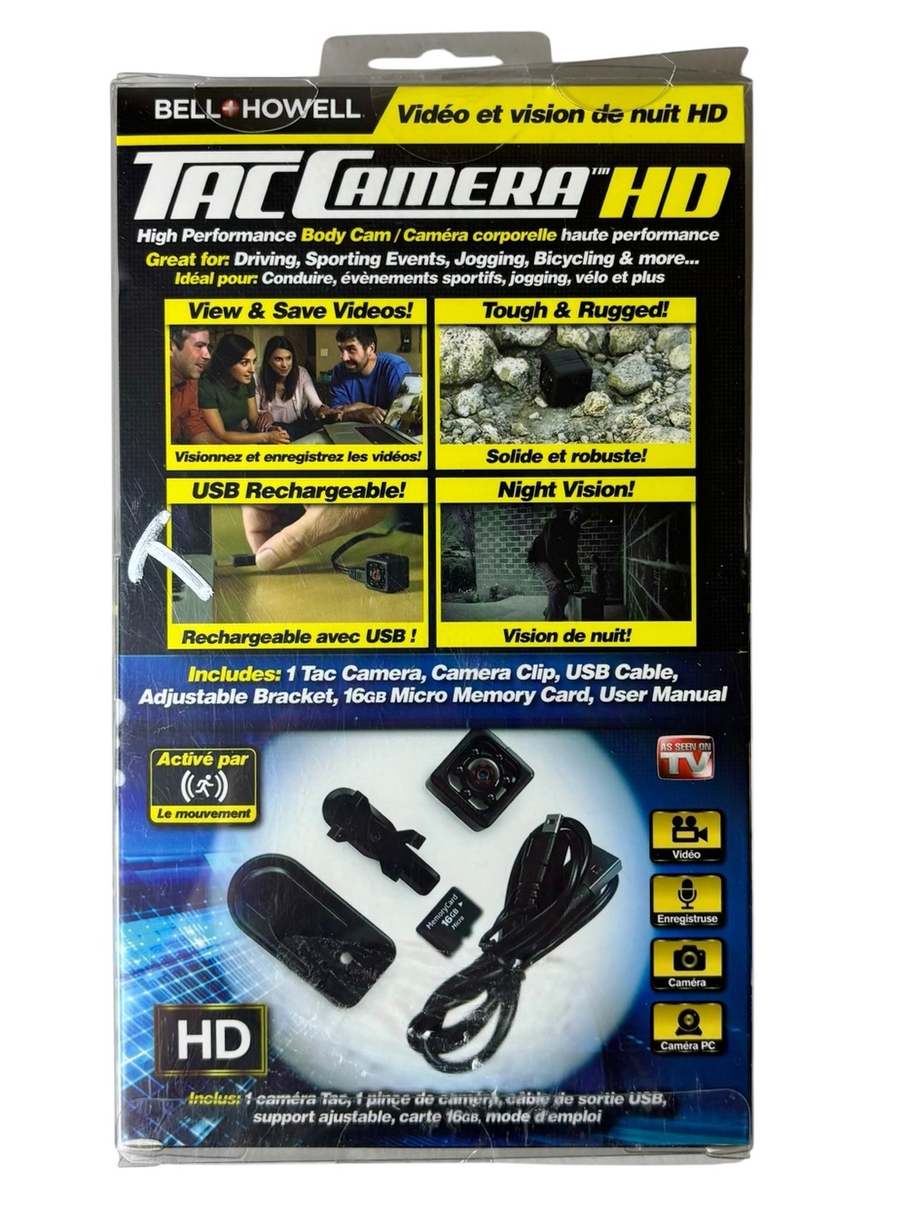 Bell And Howell Tactical HD Mini Camera New In Box - Picture 2 of 2